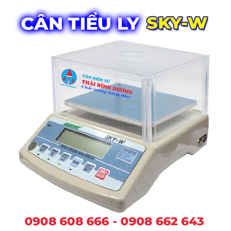 Cân tiểu ly Sky-W Jadever 300g 600g 1200g 1500g 3000g